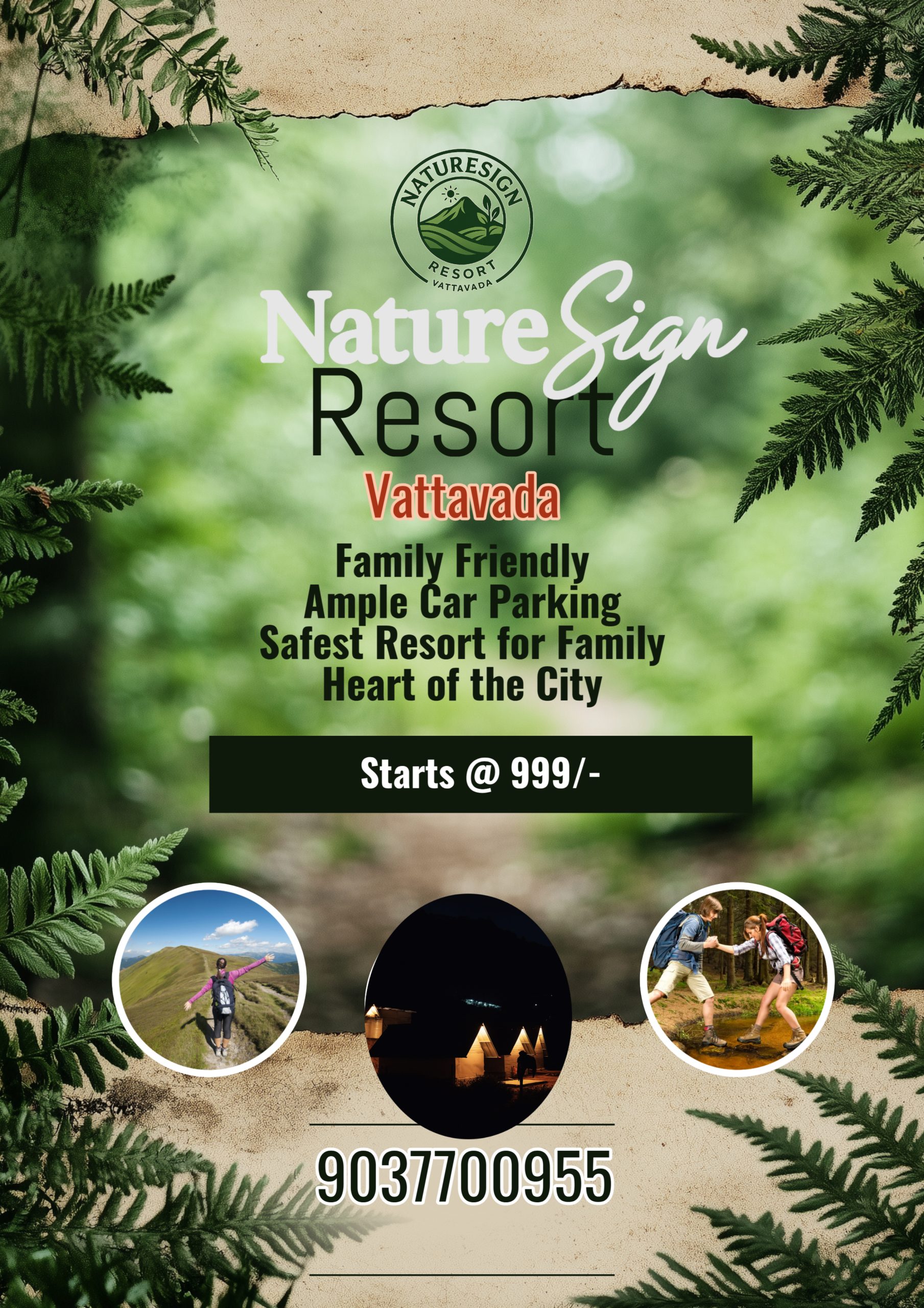 Hill View Rooms & Family-Friendly Stay at NatureSign Resort, Vattavada